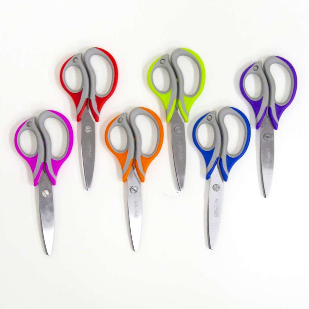 Kid's Scissors 5-3/4" Two-Tone Soft Grip