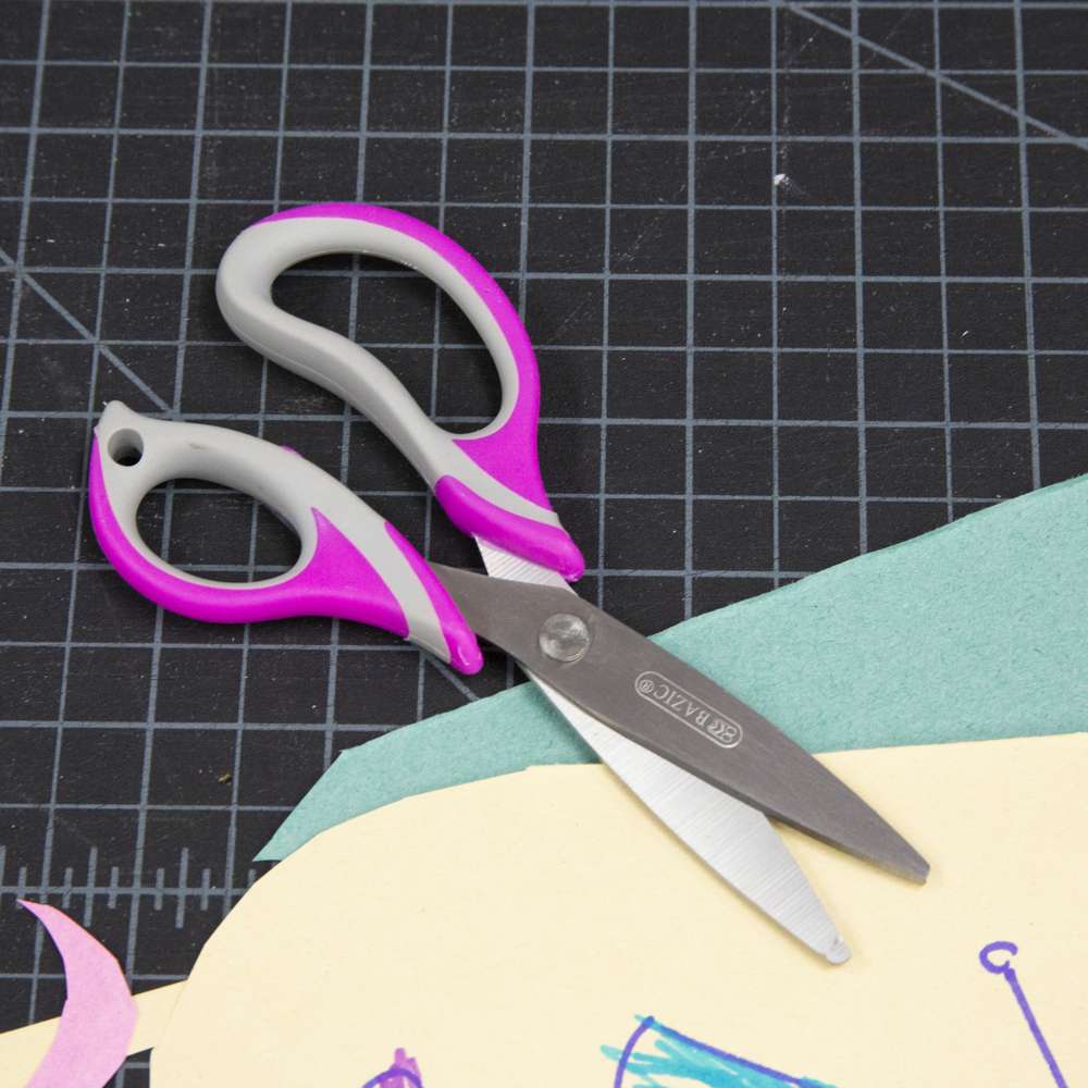 Kid's Scissors 5-3/4" Two-Tone Soft Grip