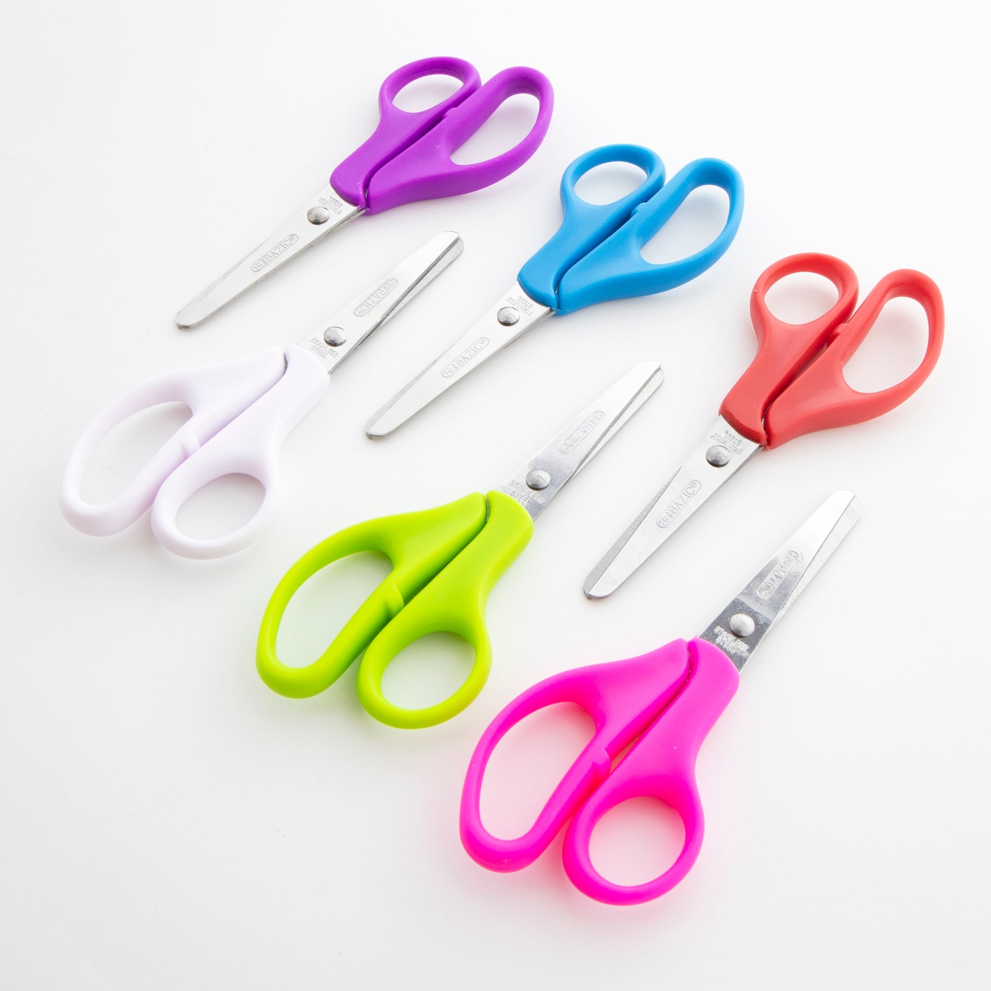 School Scissors 5" Blunt Tip (24/Pack)