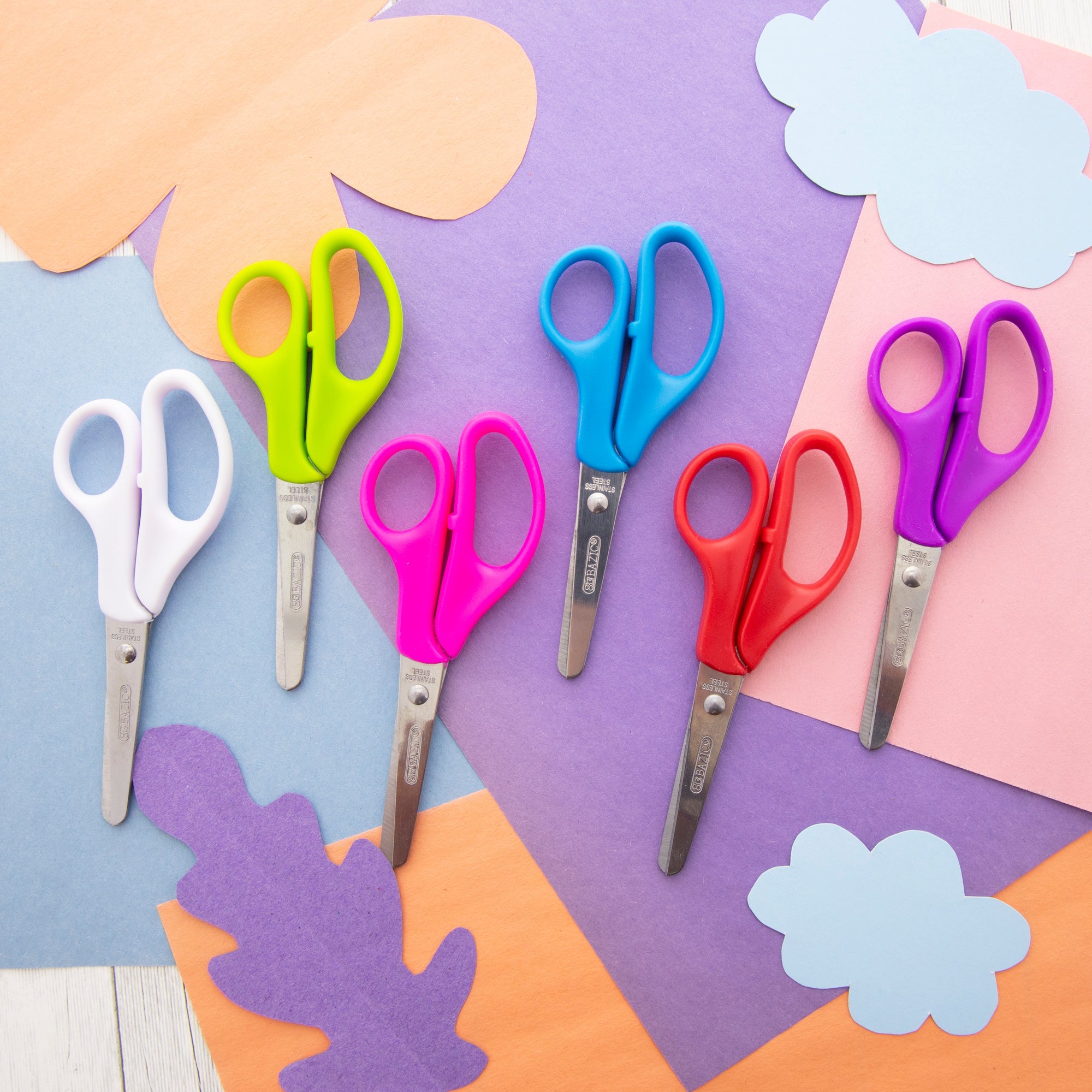 School Scissors 5" Blunt Tip (24/Pack)
