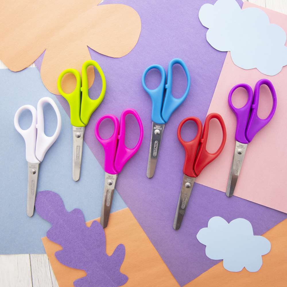 School Scissors 5" Blunt Tip