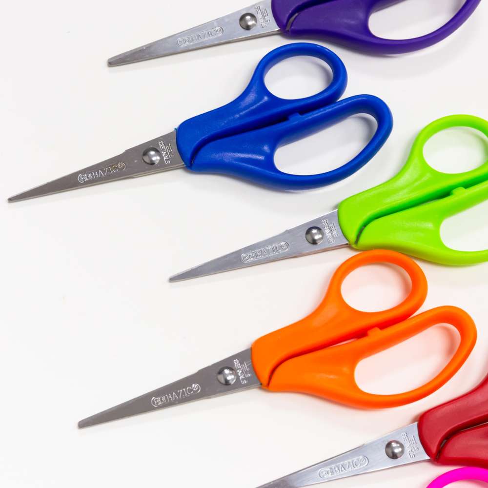 School Scissors 5" Pointed Tip