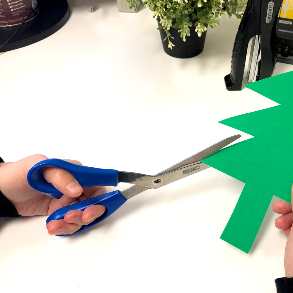 Office Scissors 8" Left Handed Bent