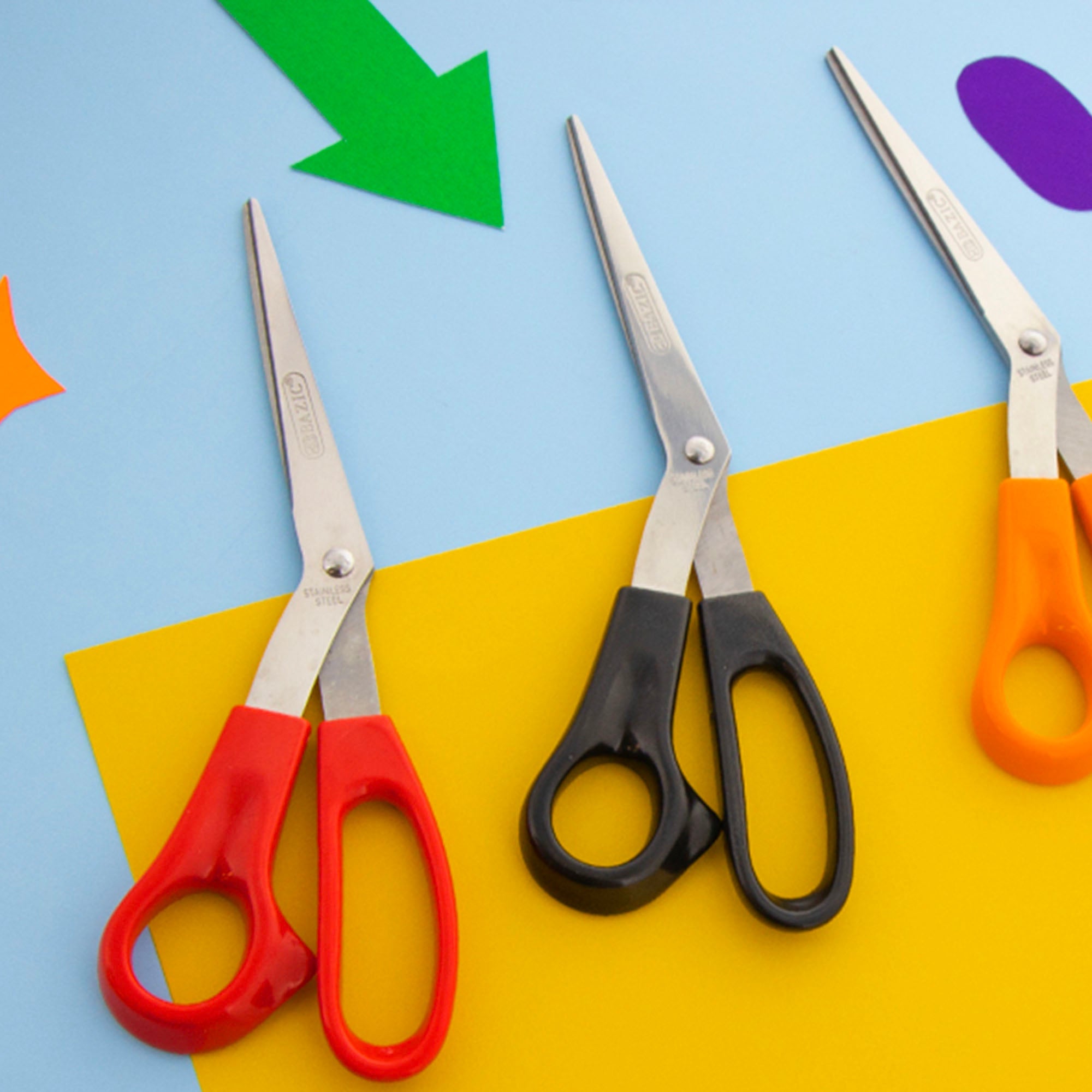 Office Scissors 8" Left Handed Bent