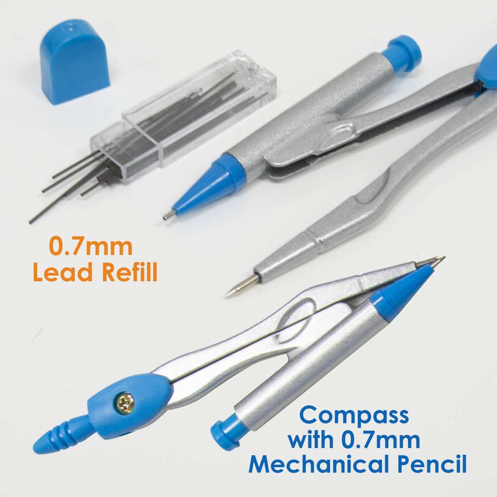 Bright Color 9 Pcs. Math Tool Sets