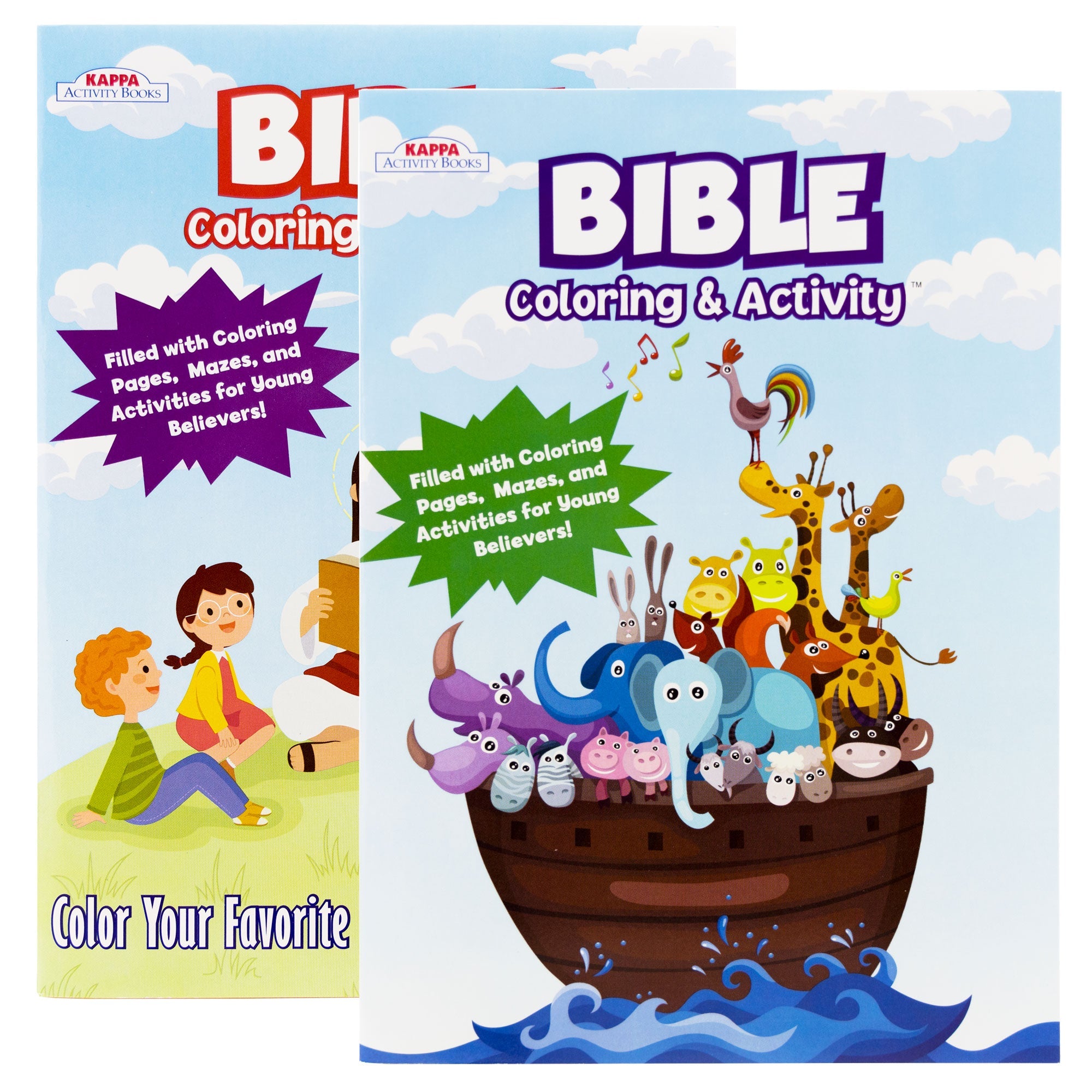 KAPPA Favorite Bible Stories Coloring & Activity Book
