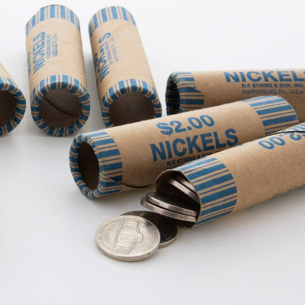 Nickel Coin Wrappers (36/Pack)