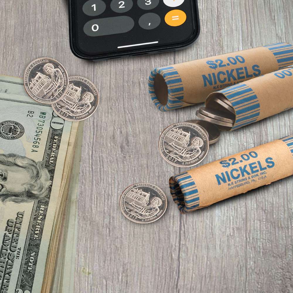 Nickel Coin Wrappers (36/Pack)