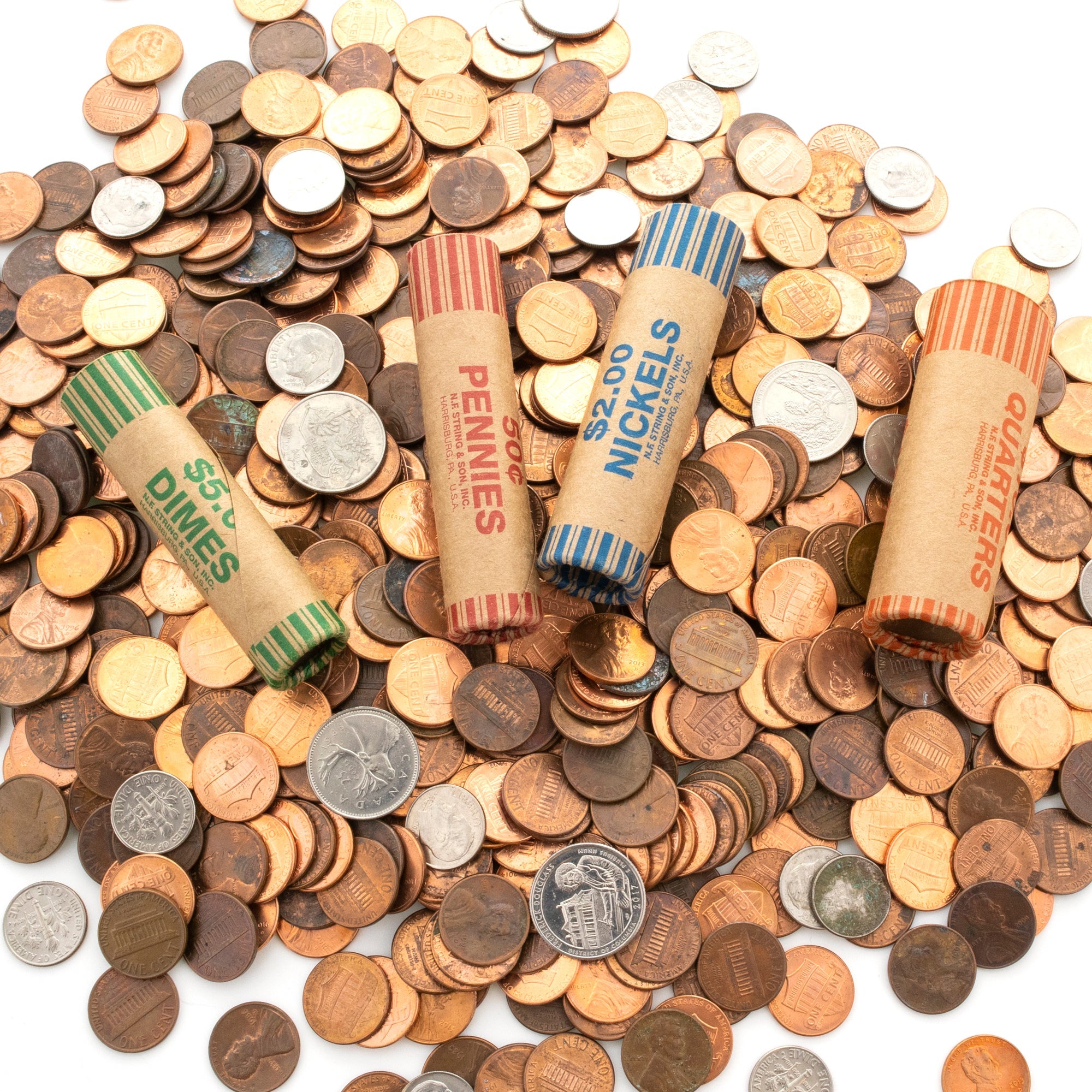 Quarter Coin Wrappers (36/Pack)
