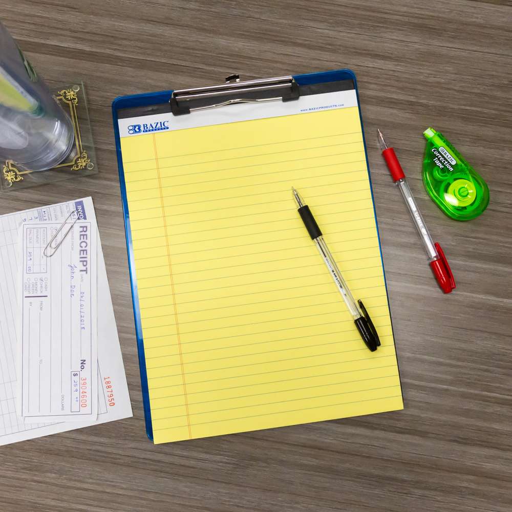 Perforated Writing Pad 8.5" X 11.75"50 Ct. (12/Pack)