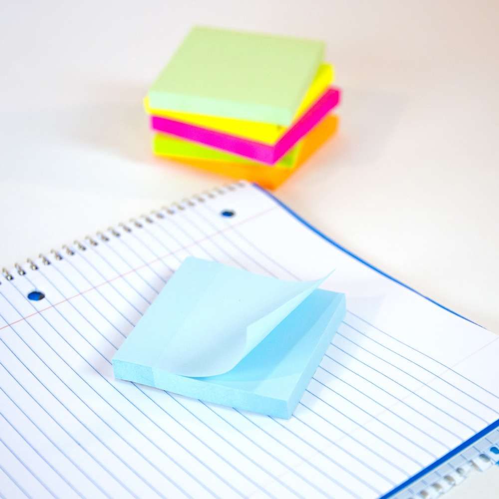 Sticky Notes 3" X 3" 50 Ct. (4/Pack) Yellow