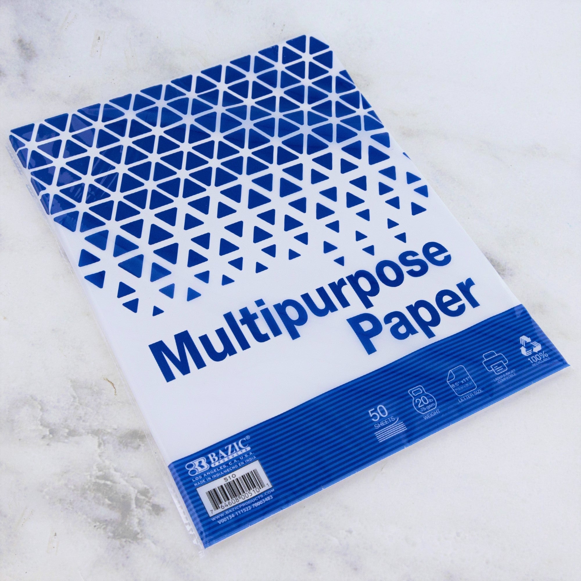 White Multipurpose Paper (50 sheets/pack)