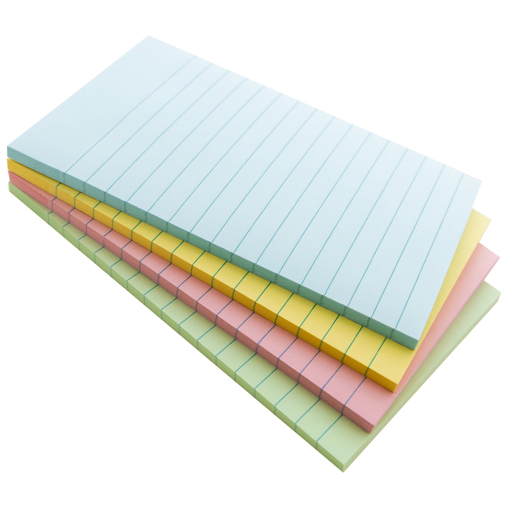 Lined Sticky Notes 4" X 6" 50 Ct.