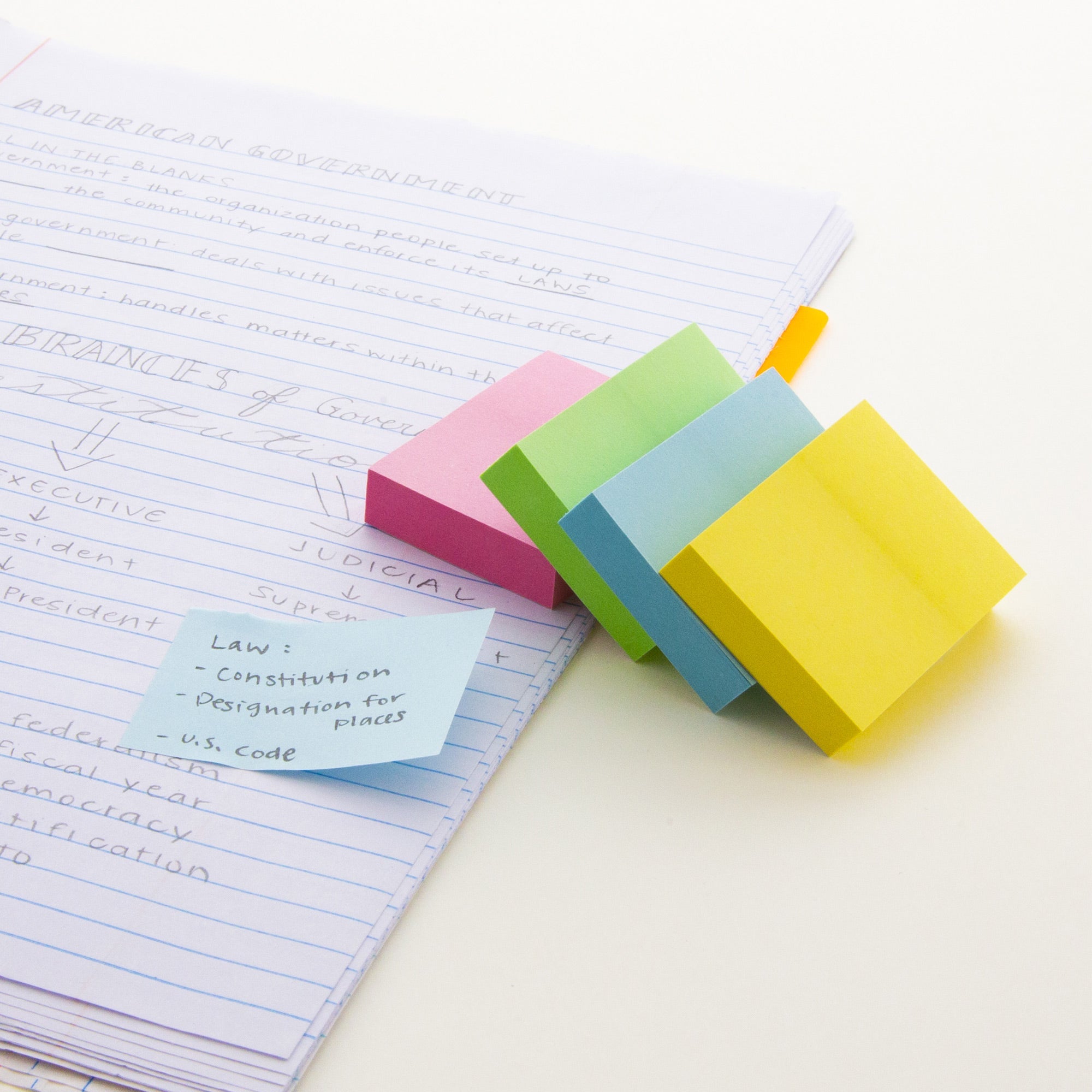 Sticky Notes 1.5" X 2" 100 Ct. (4/Pack)