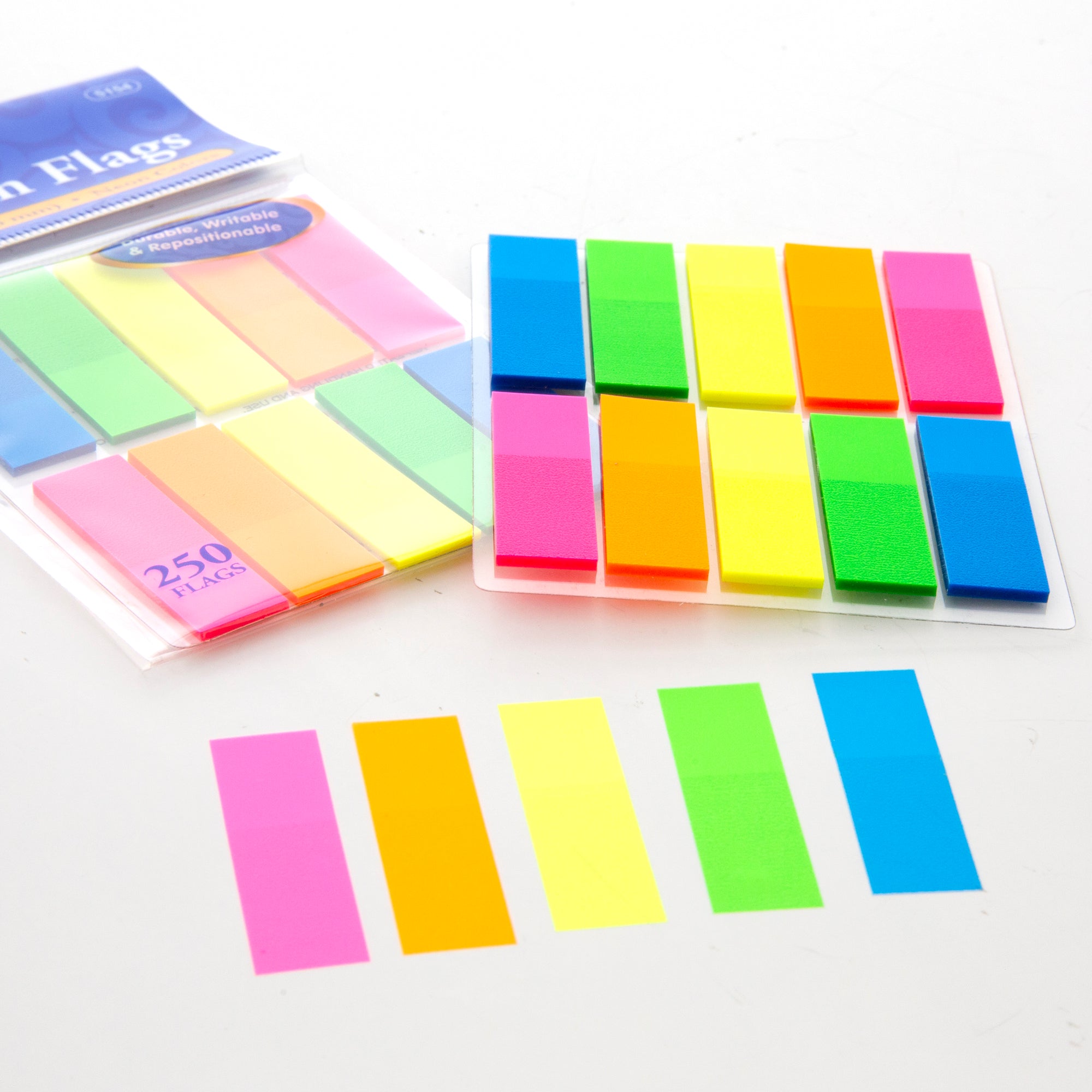 Flags Neon Color Coding 0.5" X 1.7" 25 Ct. (10/Pack)