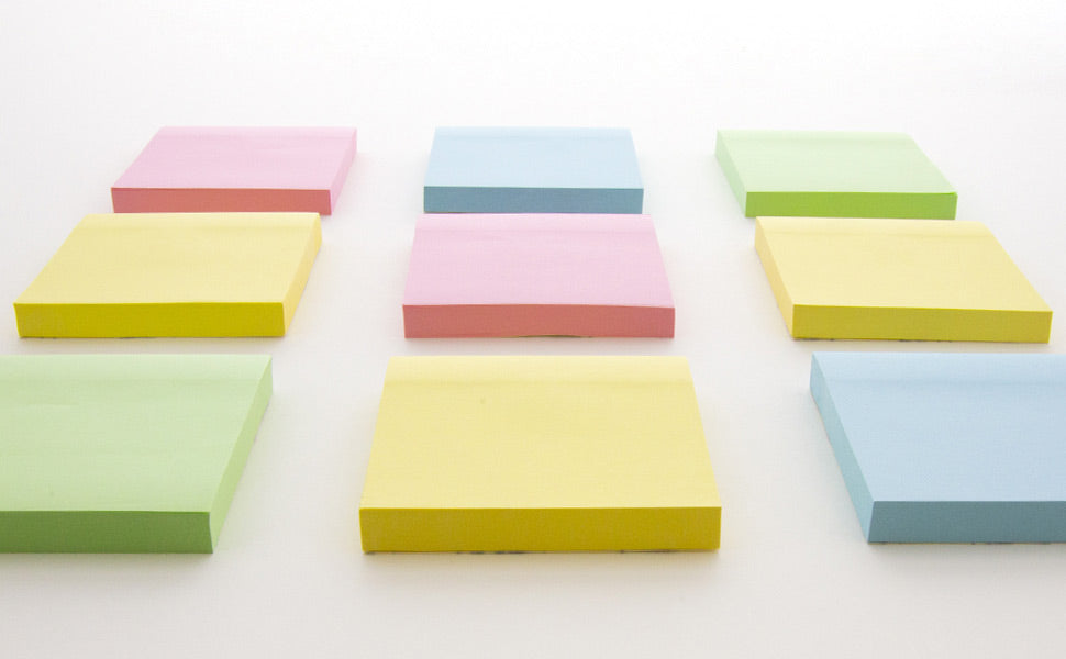 Sticky Notes 3" X 3" (Pack) 100 Ct. (12/Shrink)