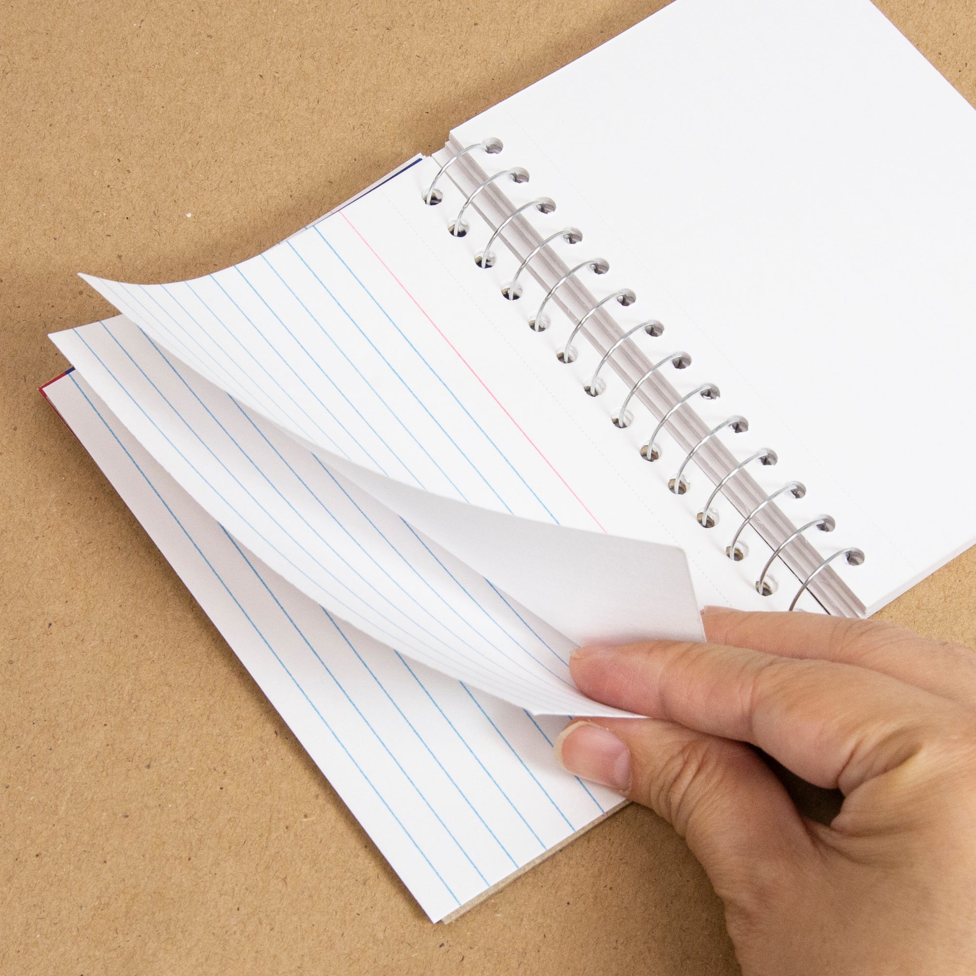 Ruled White Index Card Spiral Bound 3" X 5" 50 Ct.