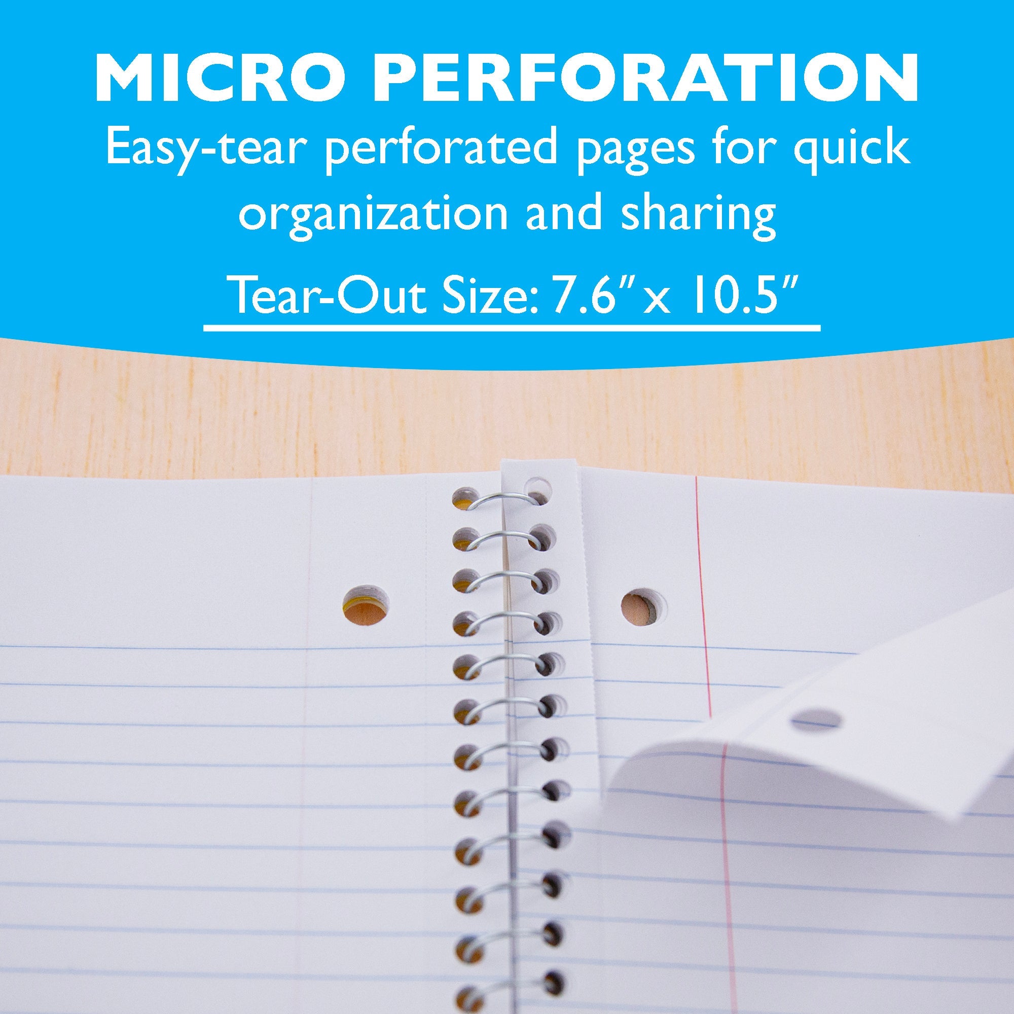 Notebook Spiral W/R 1-Subject Poly Cover 70 Ct.