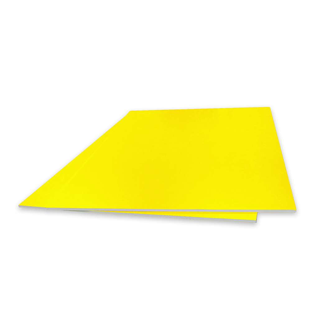 20" X 30" Fluorescent Yellow Foam Board (25 Unit/Case)