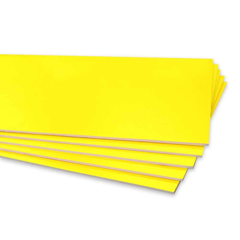 20" X 30" Fluorescent Yellow Foam Board (25 Unit/Case)