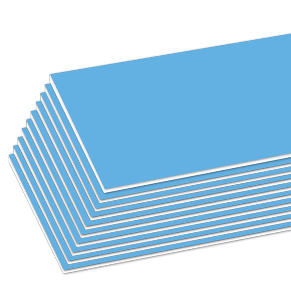 20" X 30" Sky Blue Foam Board