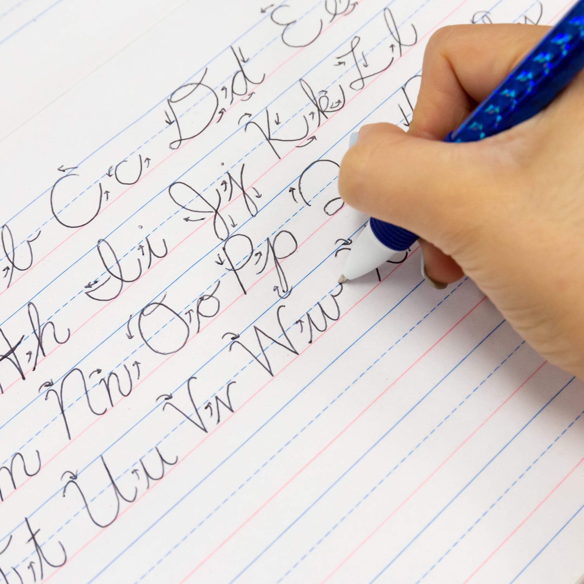 Cursive Writing Pad 10.5"X 8"(50 Ct.)