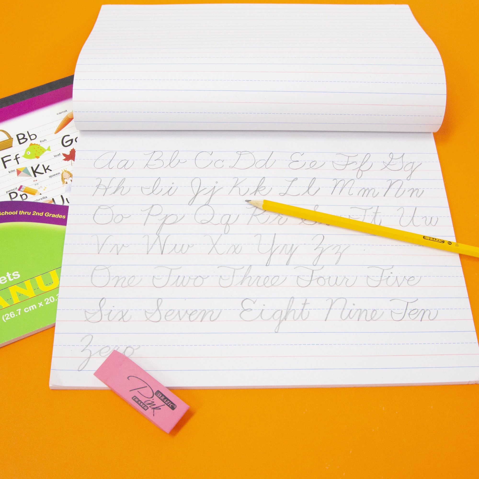 Cursive Writing Pad 10.5"X 8"(50 Ct.)
