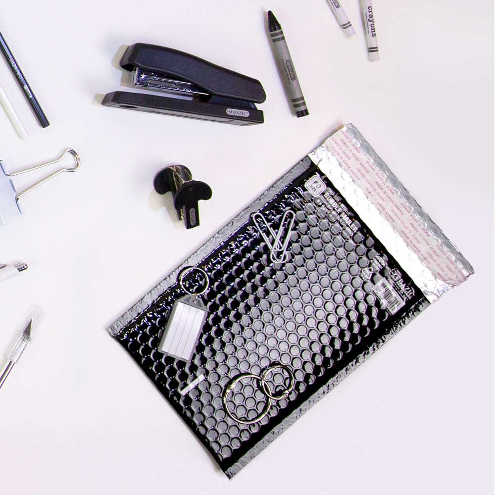 Metallic Bubble Maile (