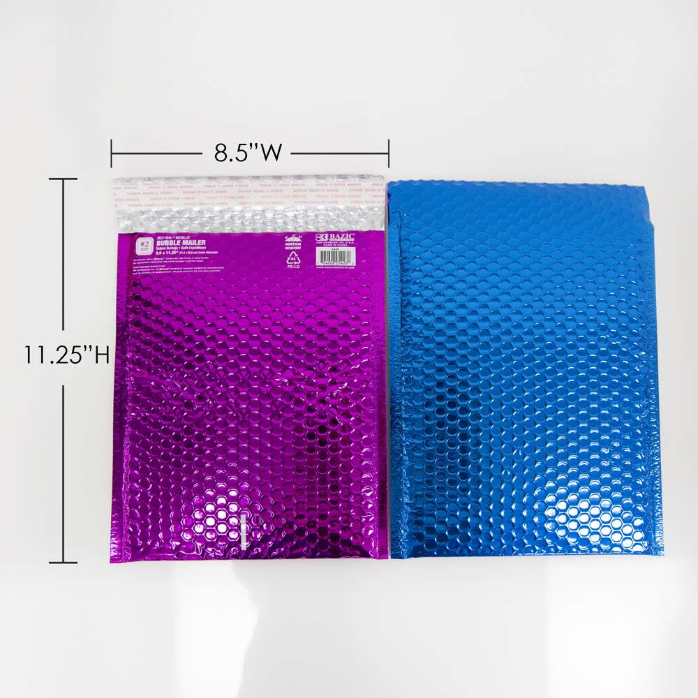 Metallic Bubble Mailer (