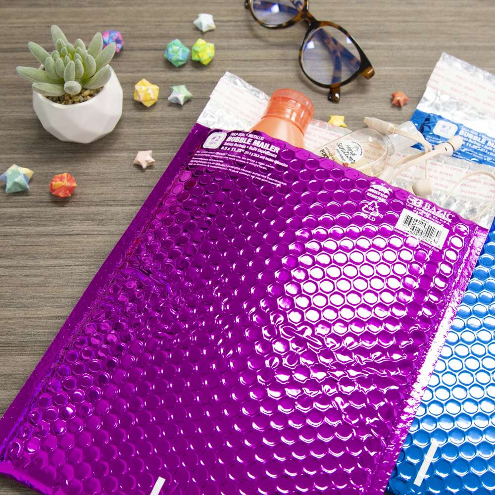 Metallic Bubble Mailer (