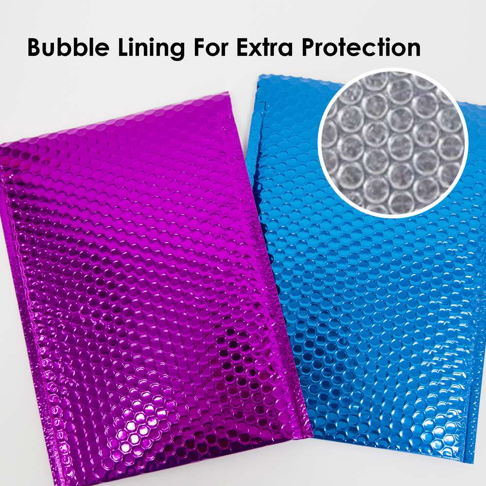 Metallic Bubble Mailer (