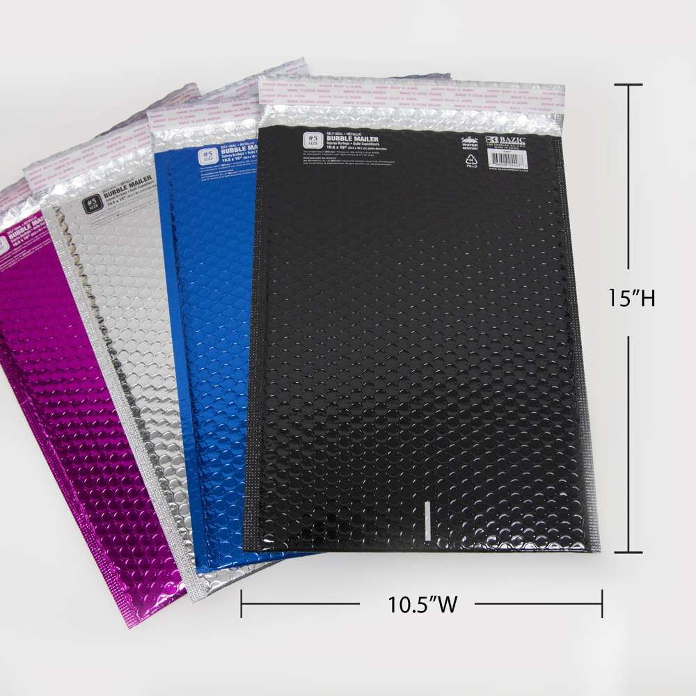 Metallic Bubble Mailer (