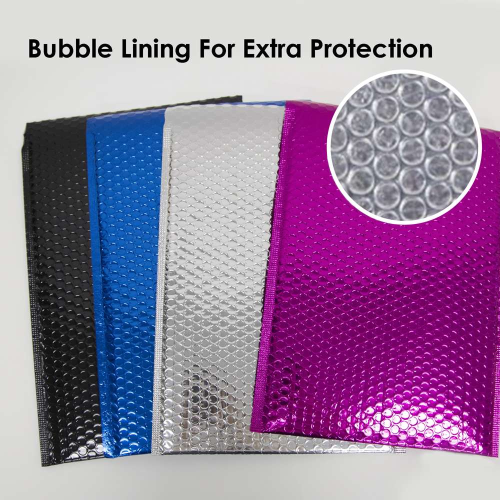Metallic Bubble Mailer (