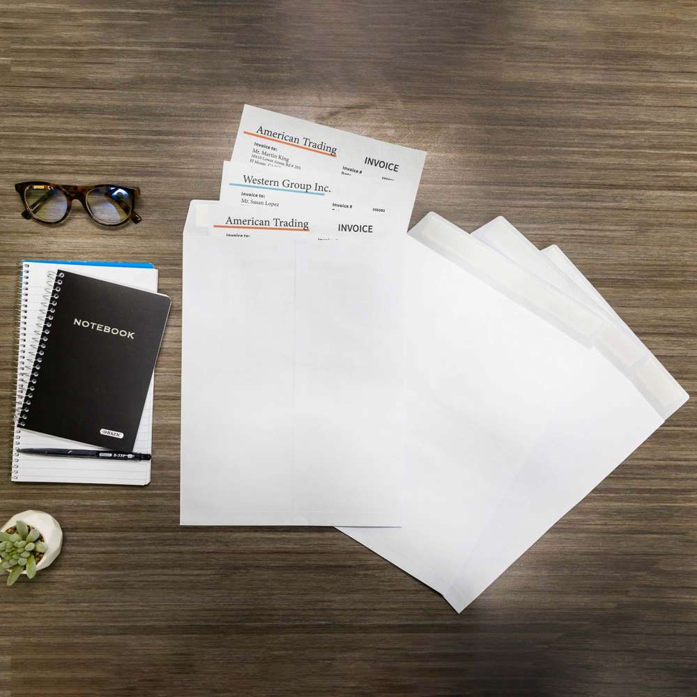 Self-Seal White Envelope 9" x 12" (5/Pack)