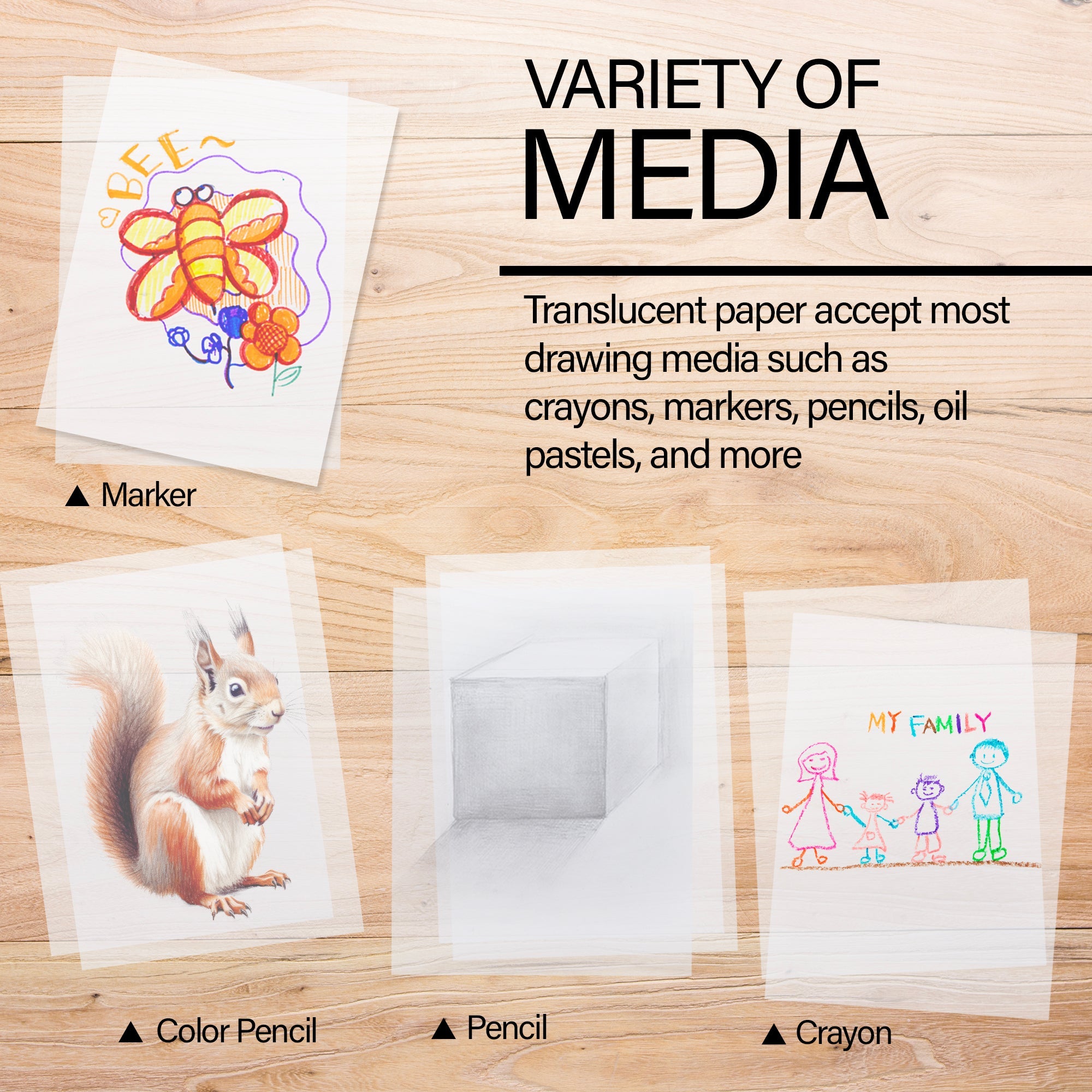 Tracing Paper Pad 9"X 12"(30 Ct.)