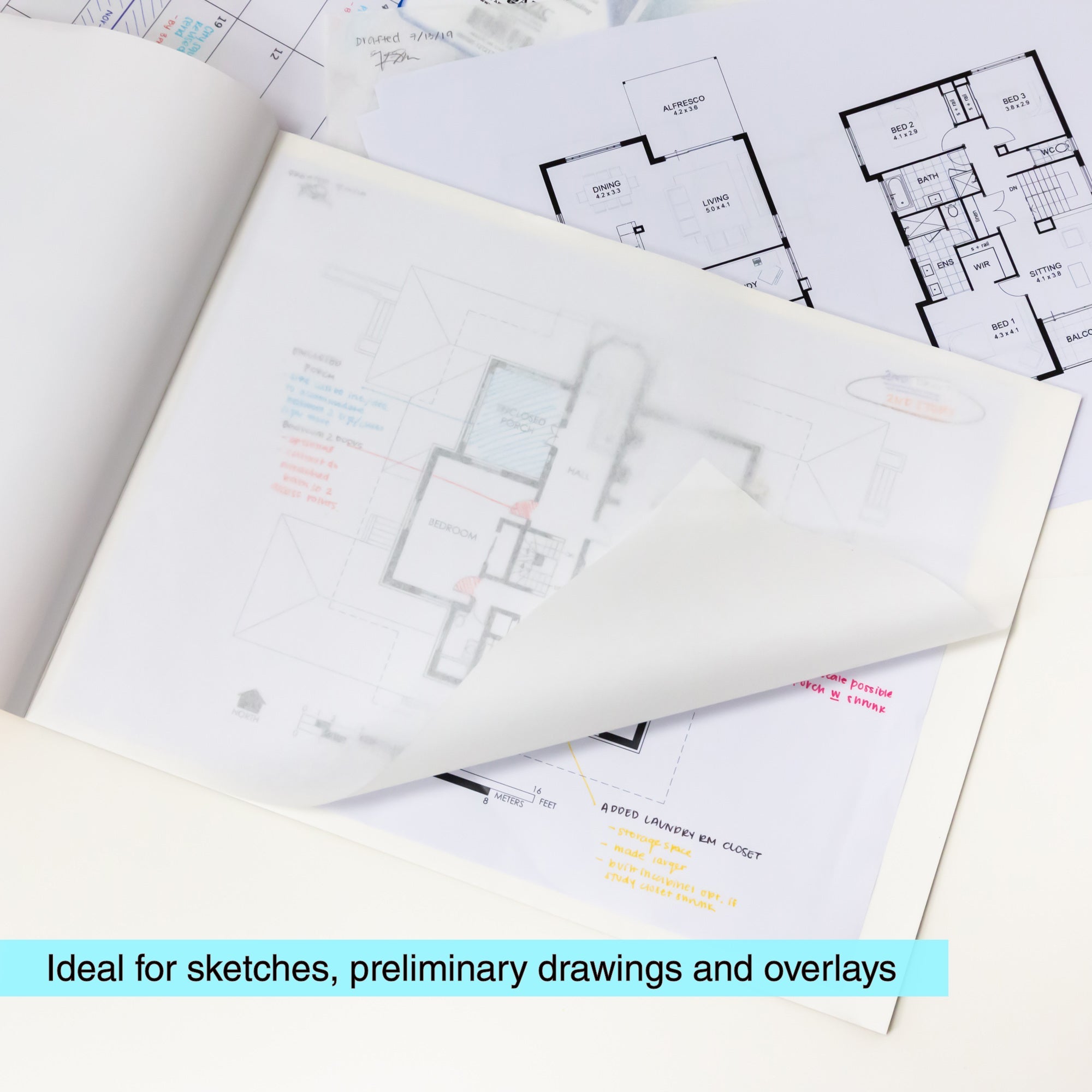 Tracing Paper Pad 9"X 12"(30 Ct.)