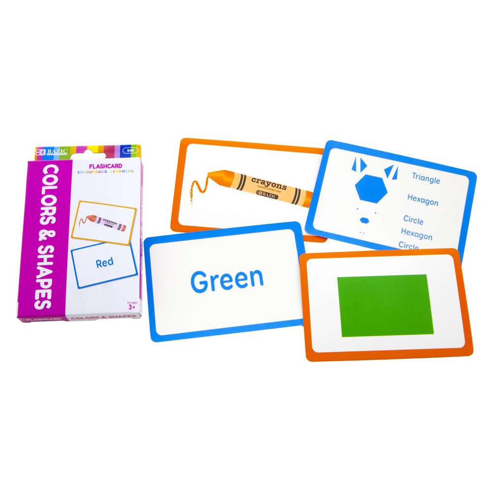 Flash Cards Colors Preschool (36/Pack)