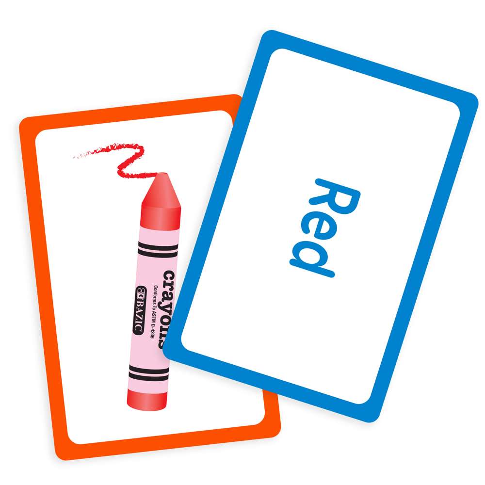 Flash Cards Colors Preschool (36/Pack)