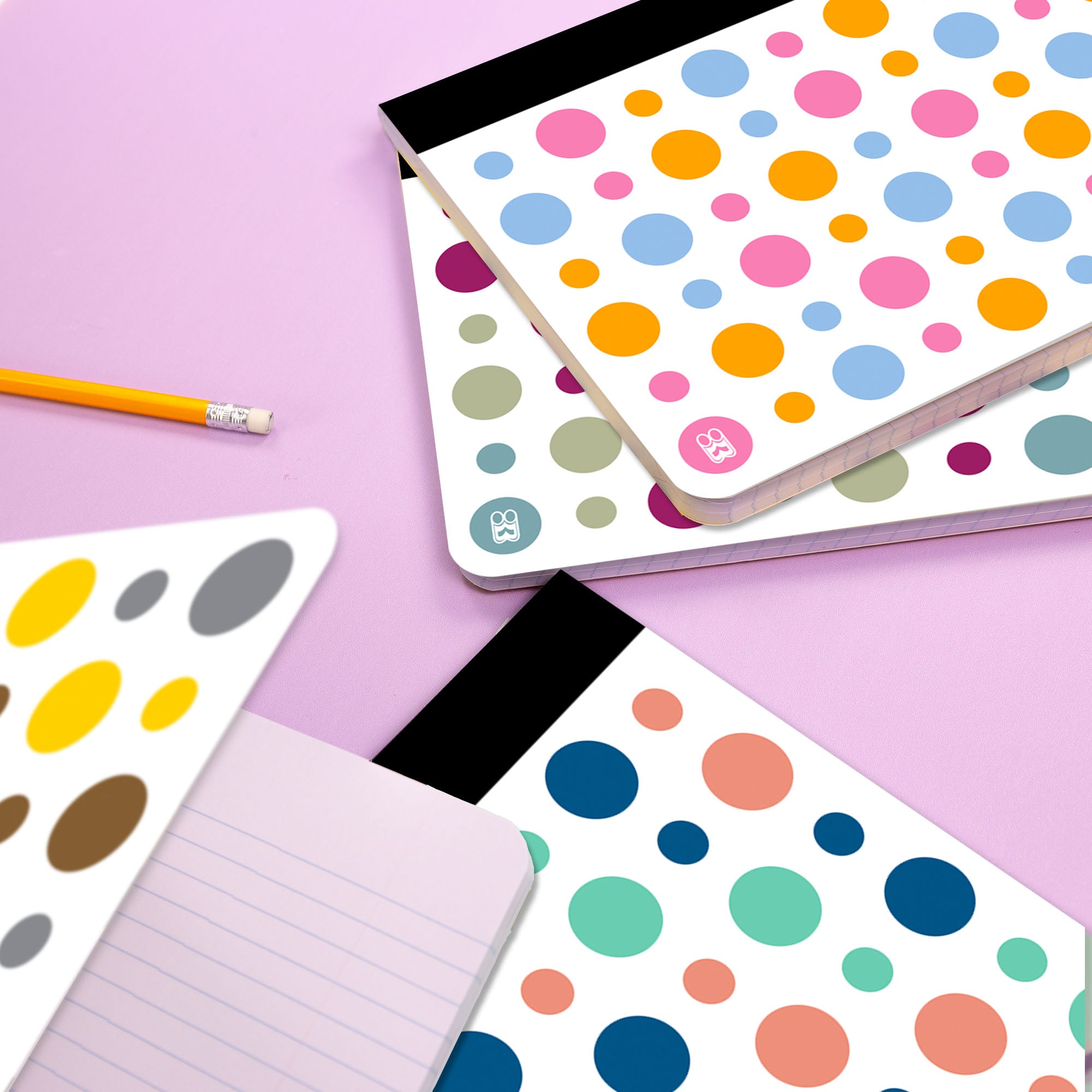 Composition Book C/R Polka Dot 100 Ct.