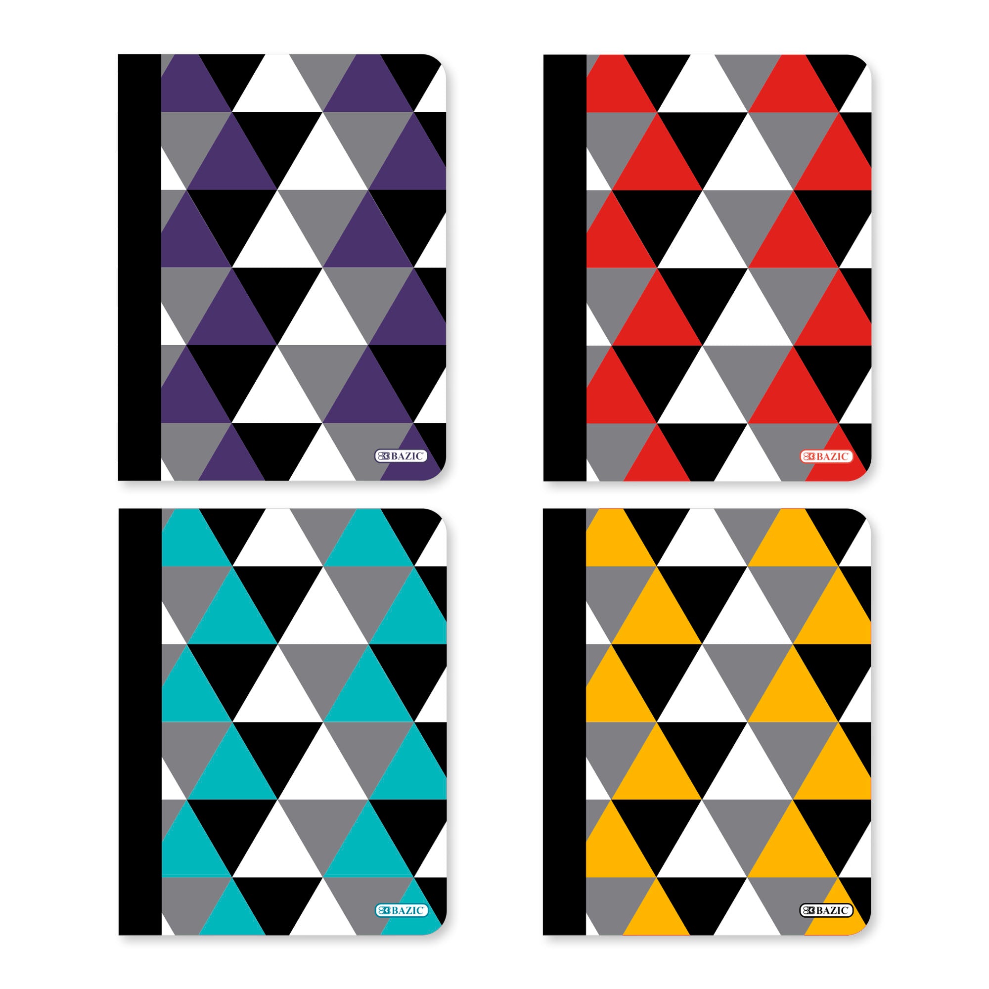Composition Book C/R Geometric 100 Ct.