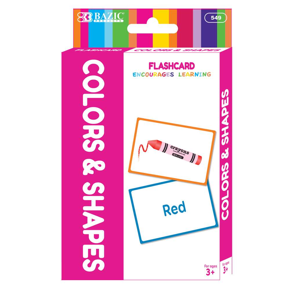 Flash Cards Colors Preschool (36/Pack)