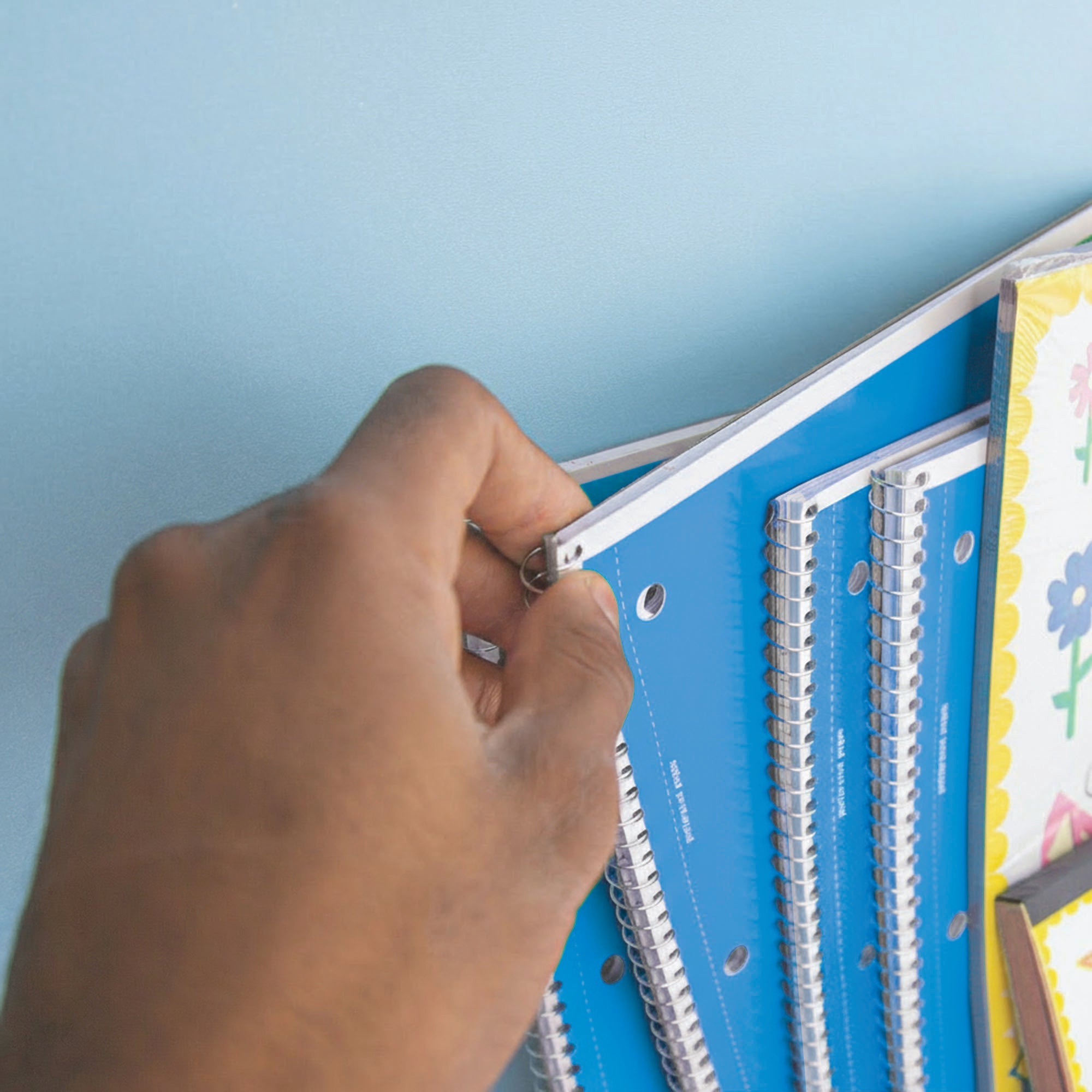 Notebook Spiral Blue C/R 1-Subject 70 Ct.