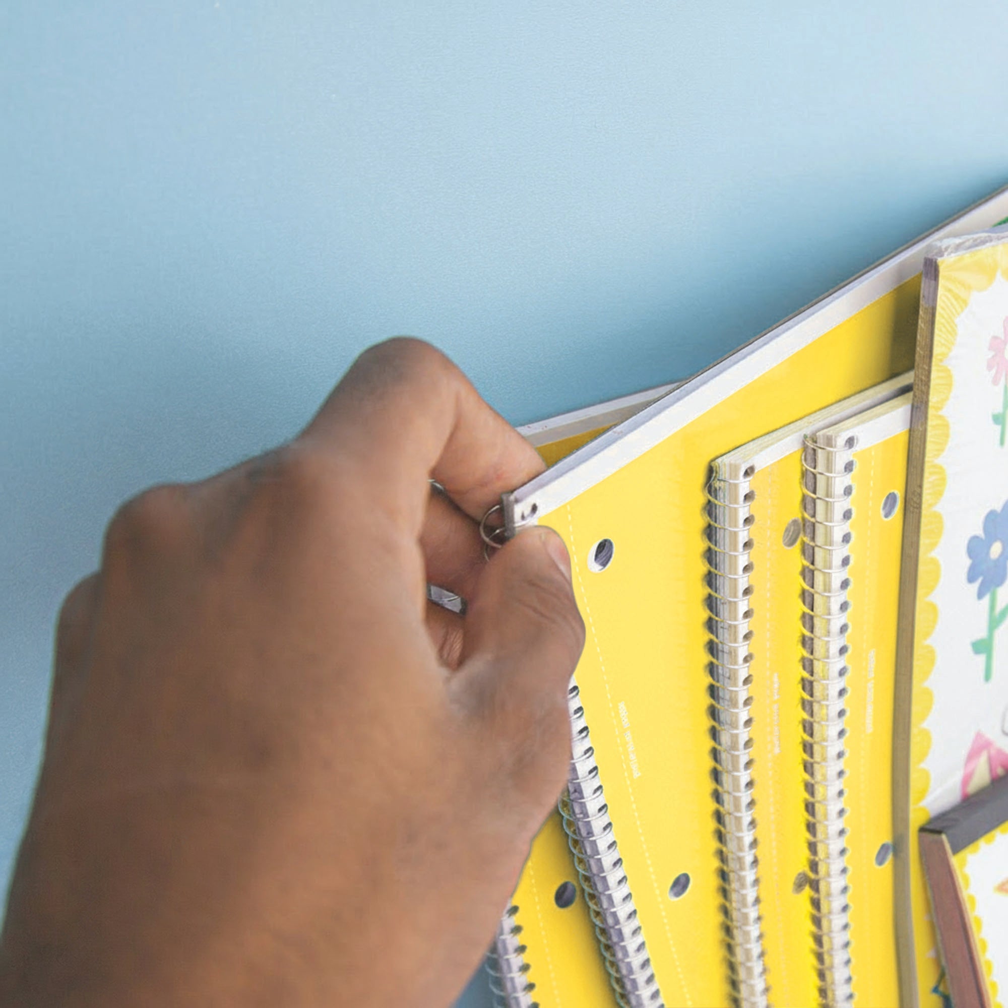 Notebook Spiral Yellow W/R 1-Subject 70 Ct.