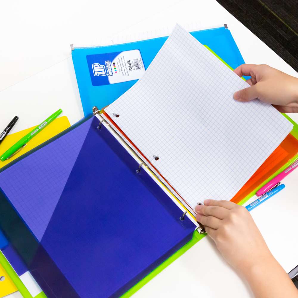 Filler Paper 4-1" Quad-Ruled 100 Ct.