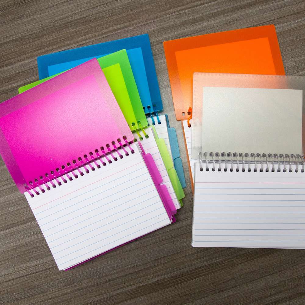 View Poly Ruled Index Card w/ Divider 3" x 5" 50 Ct.