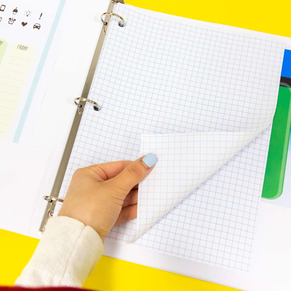 Notebook Reversible 4"/5" Quad Ruled 8.5" X 11" 80 Ct.