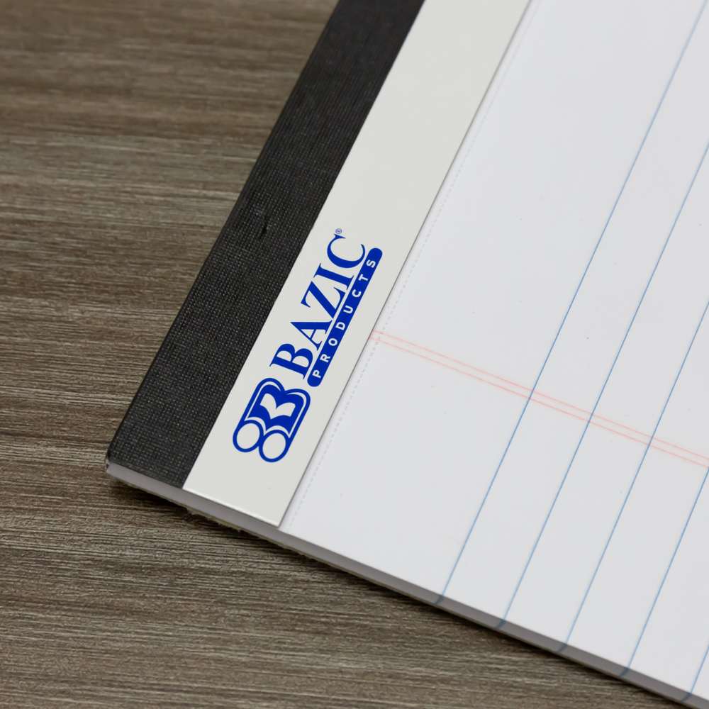 White Perforated Writing Pad 8.5" X 11.75" 50 Ct.