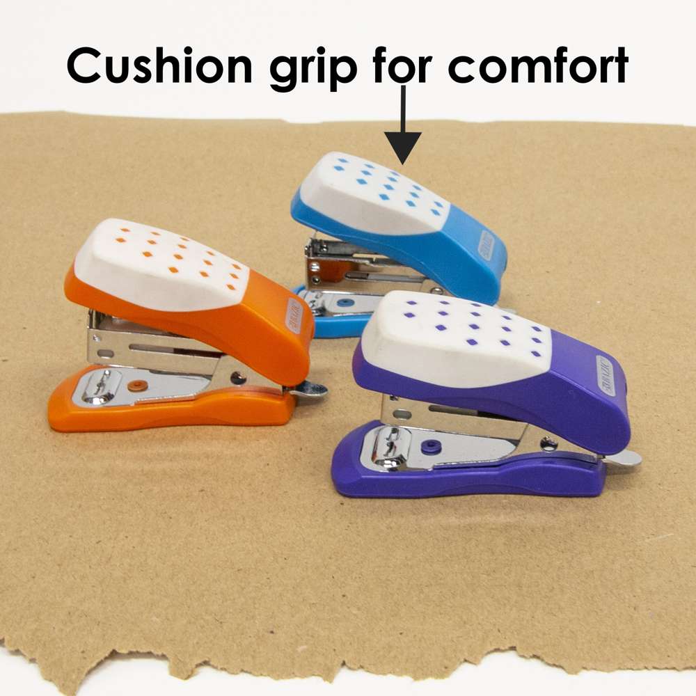 Mini Standard Cushion Grip Stapler (26/6) w/ 500 Ct. Staples