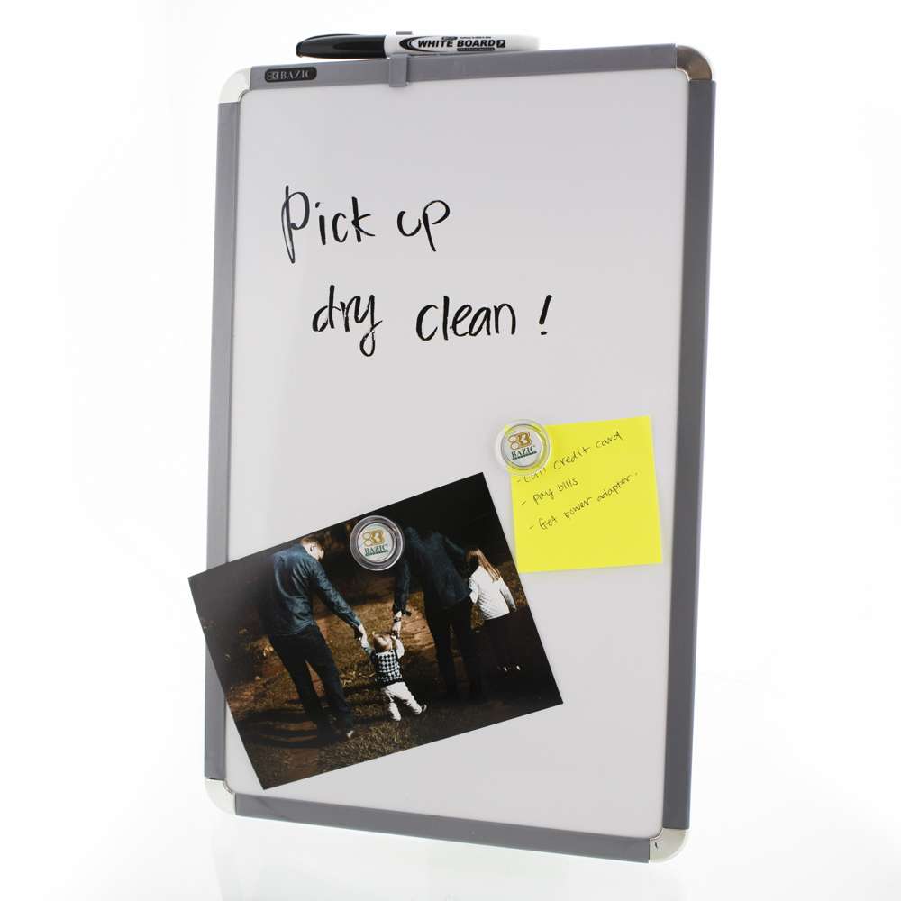 Magnetic Dry Erase Board 11" X 17" w/ Marker & Magnets