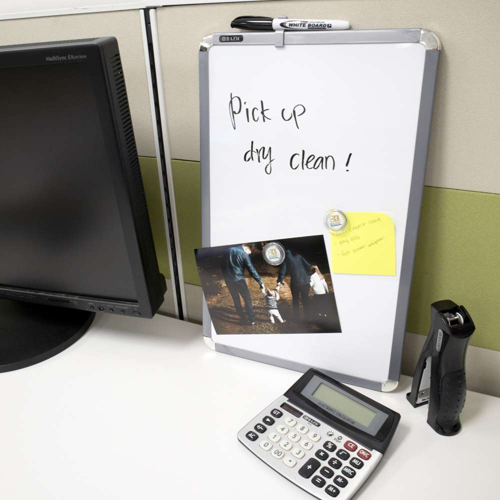 Magnetic Dry Erase Board 11" X 17" w/ Marker & Magnets